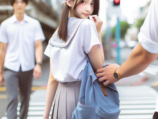 新竹1名許姓男子，去年6月底下午15時許，見一名女學生獨自走在巷弄內，竟從女學生身邊經過後出手對她襲臀。（示意圖、與本案無關／AI生成）