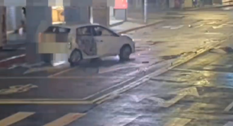 吃麵線差點被死神收走  駕駛疑酒駕肇逃警方追緝