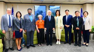 美國家科學基金會拜會吳政忠 促台美科技新創合作