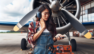 女工程师太专心看仪器　遭飞机「螺旋桨」卷入重伤惨死