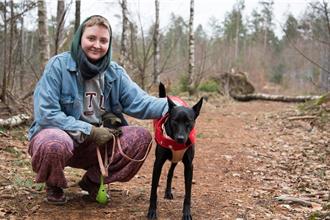 德籍交換生認養「三腳小黑」 回傳草原照跨國報平安