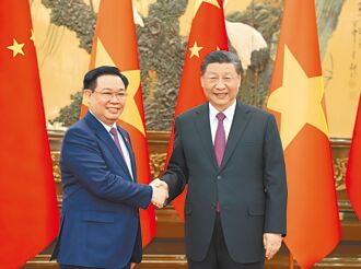 習指中越同志加兄弟 越稱堅定奉行一中