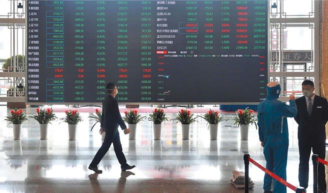 大陸首季A股IPO融資額年減逾六成。（圖／中新社）