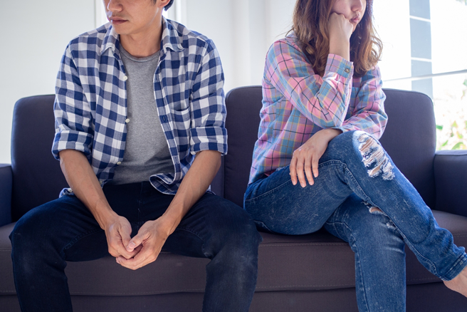 男女之间常因想法差异而闹分手，图为示意图，与当事人无关。（图:shutterstock/达志）