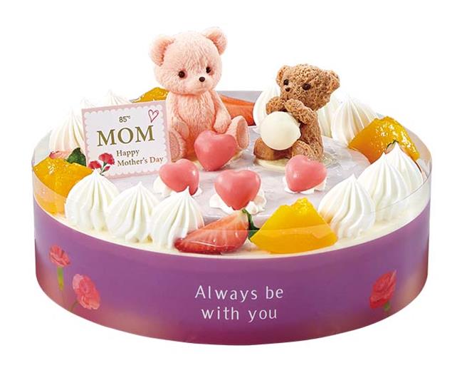 85度C「8吋芋見甜心」，原價848元、特價85折720元。（85度C提供／朱世凱台北傳真）