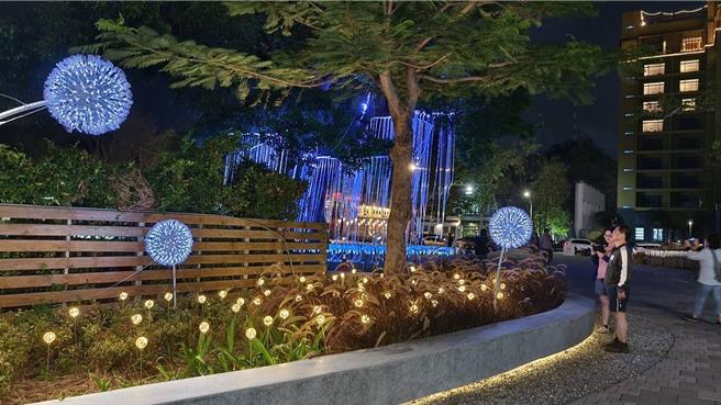 台東縣府打造2024鐵花燈之祭。（台東縣府提供／蔡旻妤台東傳真）