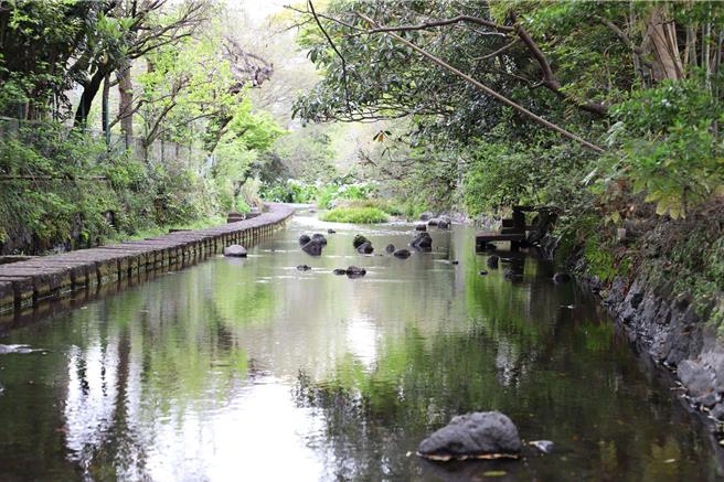 日本三岛市源兵卫川经改造再生，2016年获得世界灌溉遗产殊荣，云林副县长谢淑亚率队赴日考察，作为云林县在河川整治及相关环境治理的良好借镜。（云林县政府提供／张朝欣云林传真）