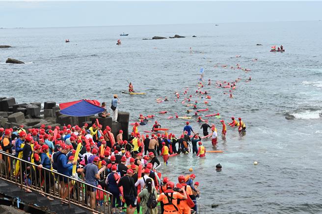 今年的基隆外木山海上长泳活动即日起已开放线上报名，报名截至4月19日为止，欢迎民眾踊跃报名。（基隆市教育处提供／徐佑升基隆传真）