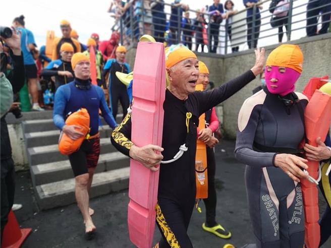 今年的基隆外木山海上长泳活动即日起已开放线上报名，报名截至4月19日为止，欢迎民眾踊跃报名。（基隆市教育处提供／徐佑升基隆传真）
