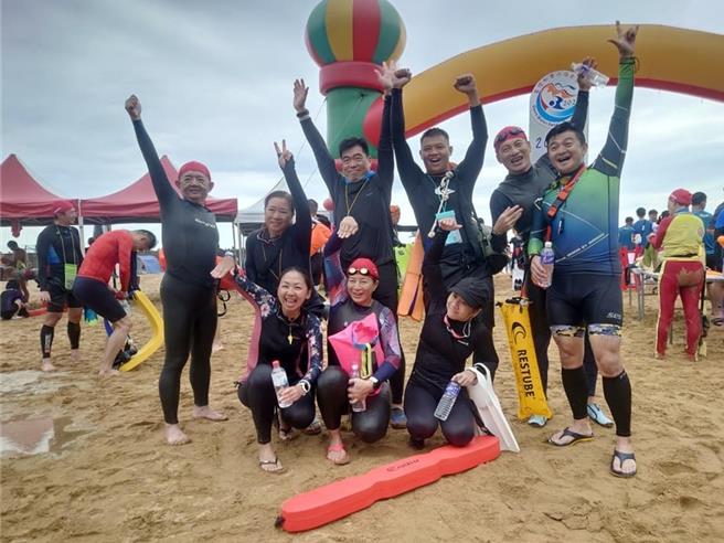 今年的基隆外木山海上长泳活动即日起已开放线上报名，报名截至4月19日为止，欢迎民眾踊跃报名。（基隆市教育处提供／徐佑升基隆传真）