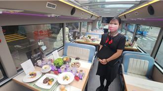 台北第2辆双层餐车今上路 吃五星美馔逛赏北市景点