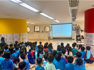 4月兒童月 Picul泰山森林行動書屋市府員工幼兒園說故事