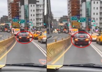 宾士车装车牌「遮蔽神器」满街跑 网友讽刺：警察都抓不到