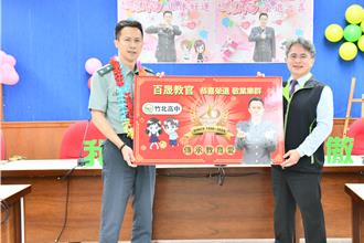 竹北高中最後一名軍職教官退伍 轉任學務校安人力