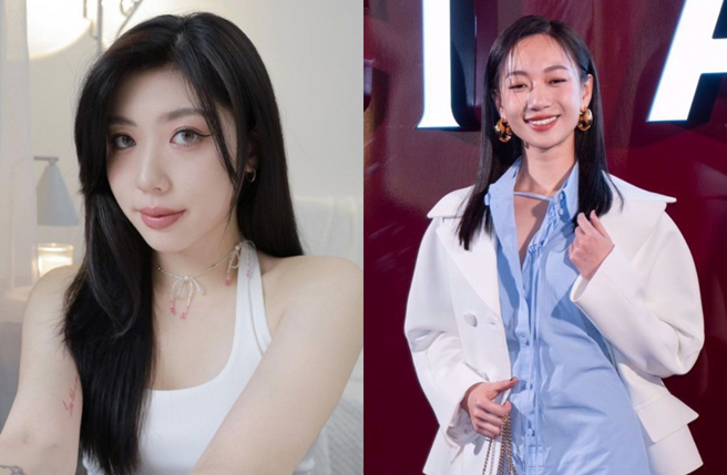 Cindy(左)疑因感情纠纷丢工作，吴卓源疑当小三。（图／Cindy IG、中时资料照）