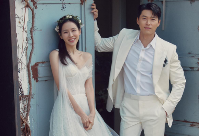 南韓女星孫藝真與玄彬在《愛的迫降》因戲生情，於2022年3月結婚。（圖／孫藝真Instagram）