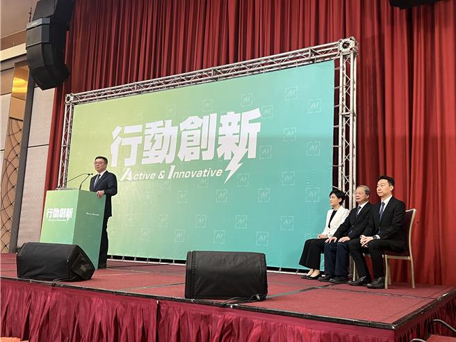 卓荣泰接行政院长。（曾薏苹摄）