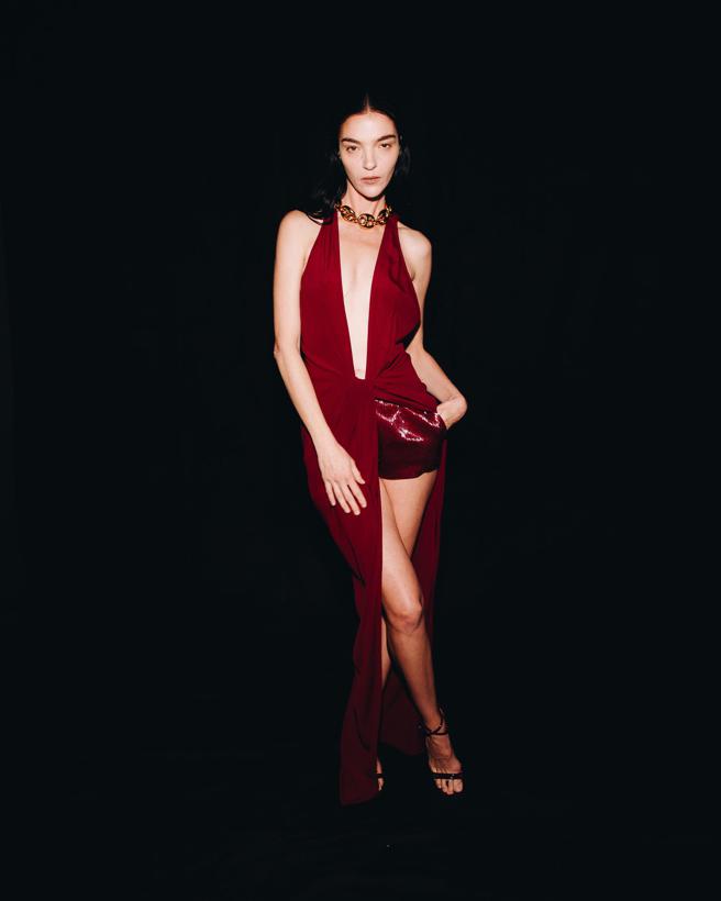 GUCCI Ancora Notte系列，在2023年LACMA推出。（GUCCI提供）