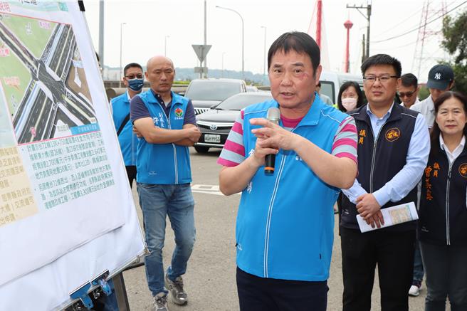 苗栗縣長鍾東錦強調苗栗交通建設的急迫性。（苗栗縣政府提供／李京昇苗栗傳真）