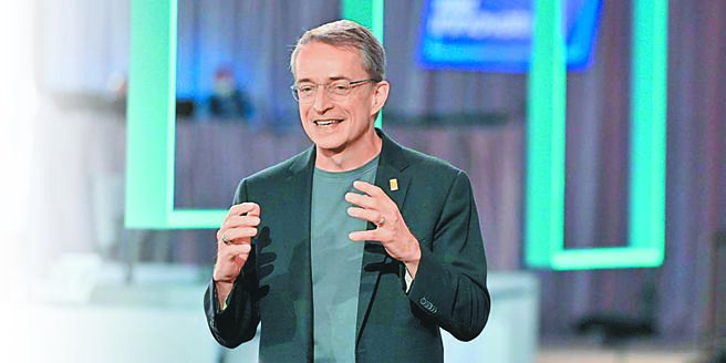 英特尔执行长基辛格。图／本报资料照片