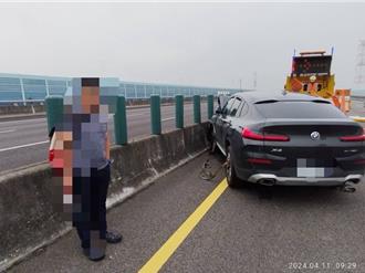 疑太信賴輔助駕駛釀禍 BMW休旅車猛撞緩撞車