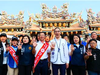 雲林2鄉鎮長補選「小選戰、大影響」 朱立倫、柯P掃街肉搏戰