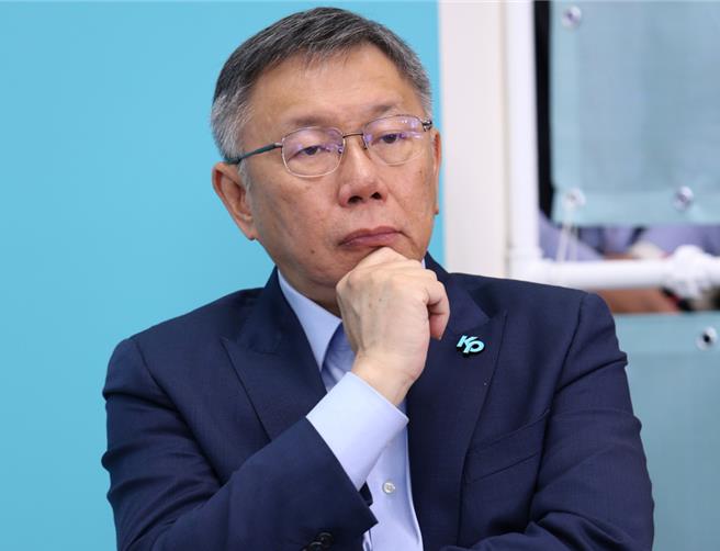 民眾党主席柯文哲。（本报资料照片）