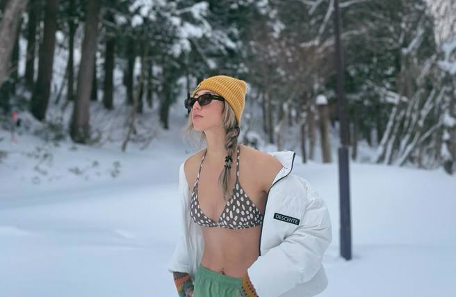 混血女神瑞玛席丹有秾纤合度好身材。（图/瑞玛席丹FB）