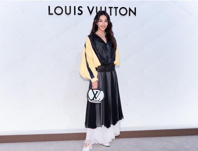 隋棠現身LV工藝展，但心裡念念不忘的都是家人。（吳松翰攝）