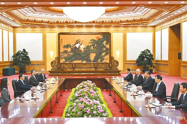 現場直擊》極高禮遇 中共3常委東大廳會馬