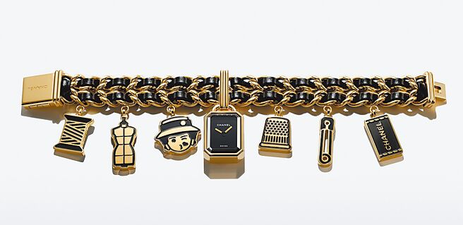 香奈兒Premiere Charms Couture腕表，限量發行，價格未定。（CHANEL提供）