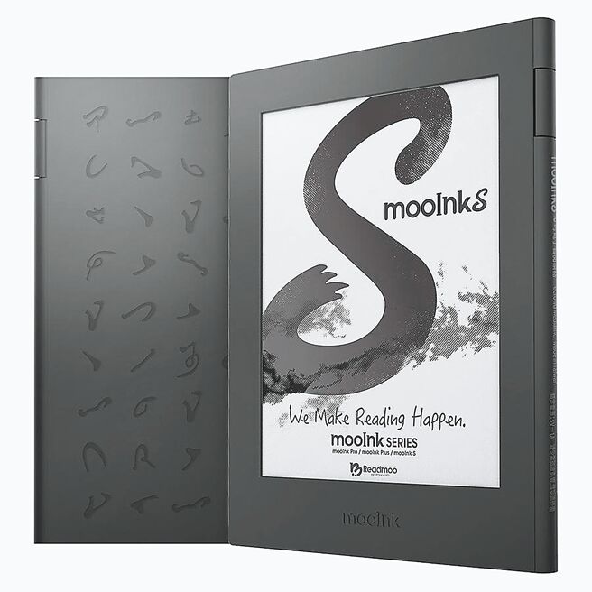 Readmoo读墨mooInk S 6吋电子书阅读器／砚墨黑，5390元。（虾皮购物提供）