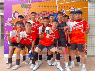 高中排球乙級聯賽和美高中男排第4、女排第8 平校史最佳成績