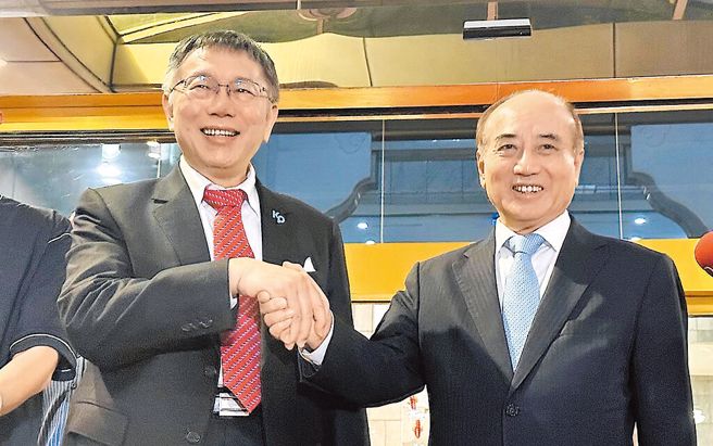 郭正亮表示，马英九访陆不是到此为止，接下来王金平(右)、柯文哲(左)也会去。（示意图／本报资料照片）