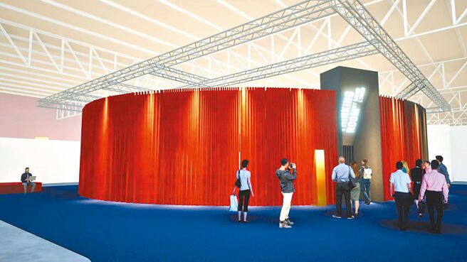 「大衛林區的室內裝潢，思考之房」為第62屆米蘭設計周的大型裝置，大衛林區說思考和獲得靈感是這個裝置的目的。（©Lombardini22y）