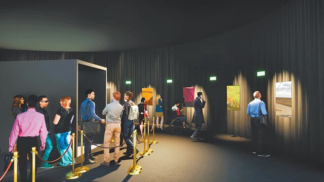 「Thinking Room／思考之房」充滿電影和劇院的元素，熱中超覺靜坐的大衛林區建議參觀者帶著喜悅之心感受空間所帶來的靈感。（©Lombardini22y）