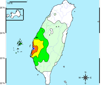 嘉義整夜連8震 居民嚇到不敢睡：一直有地鳴聲