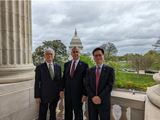 夏立言會美跨黨派國會議員 國民黨：盼台美國會交流更上一層樓