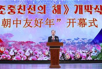 趙樂際會金正恩 籲加強發展對接、深化雙邊合作