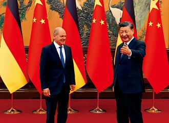 德總理明訪中 陸商長拉攏義