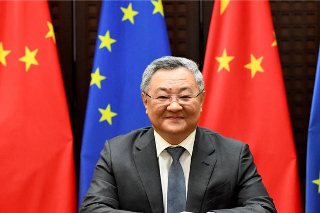 陆前驻欧盟使团团长傅聪候任常驻联合国代表。（大陆驻欧盟使团资料照）