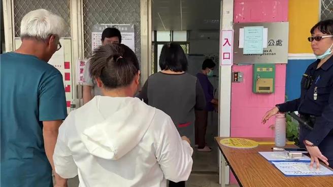 台东县大武乡长补选13日投票。（蔡旻妤摄）