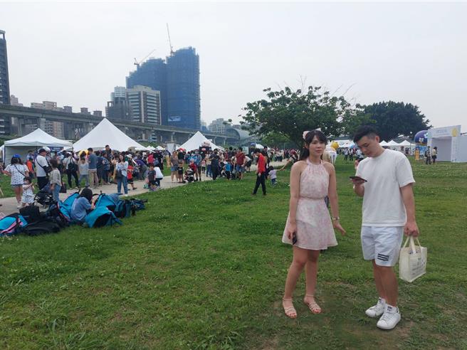 「 2024 YOYO星球乐园YOYO亲子嘉年华活动」13日在大都会公园登场。（张铠乙摄）