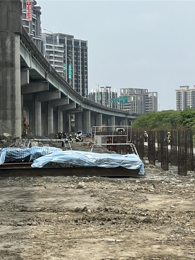 警方封锁事发现场。（民眾提供／张铠乙新北传真）