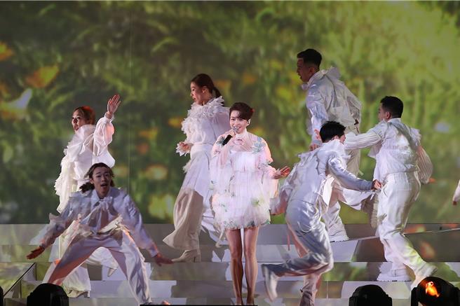 梁詠琪13日首度攻蛋。（杜宜諳攝）