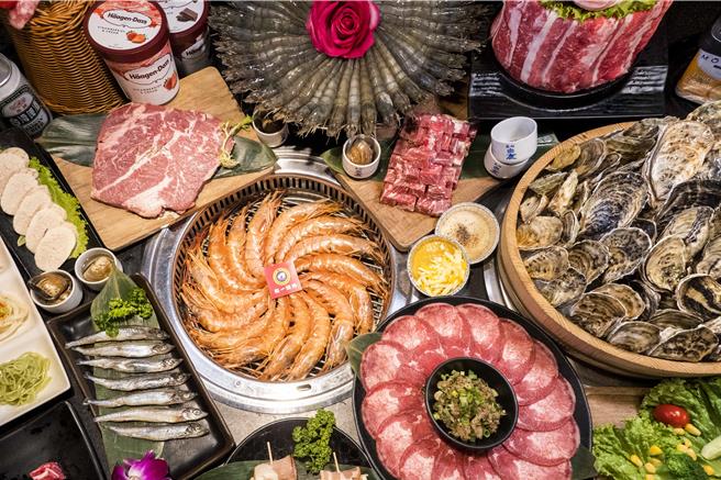 「吃爆3小时」方案自4月15日至5月31日止，平日周一到周五，两成人以上同行，下午3点前进场，用餐时间延长至3小时。（马辣国际餐饮集团提供）