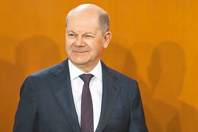 德國總理蕭茲。圖／美聯社