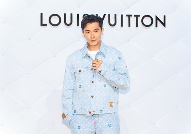 邱澤現身LV典藏工藝展。（吳松翰攝）