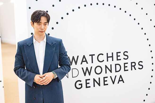 伯爵品牌大使李俊昊出席WW表展，在會場掀起韓流風潮。（Watches and Wonders提供）