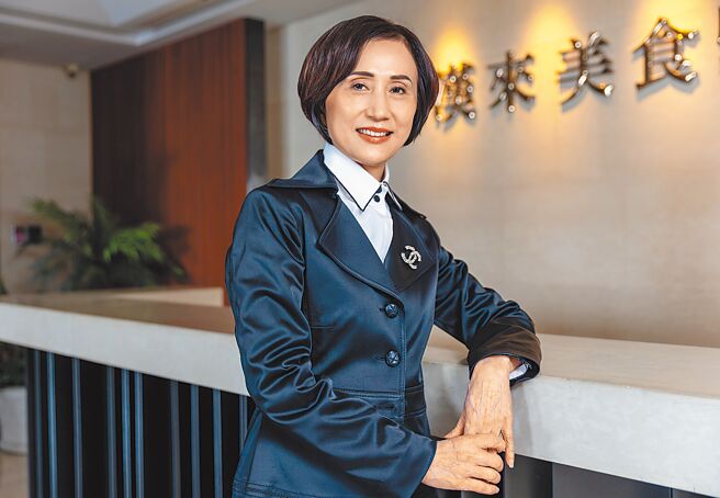 林淑婷擅沟通倾听及掌握市场先趋，让汉来美食一直位居领导品牌地位。（罗永铭摄）